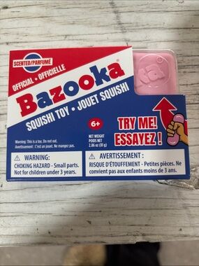 Bazooka Squishi Scented Toy - Pink